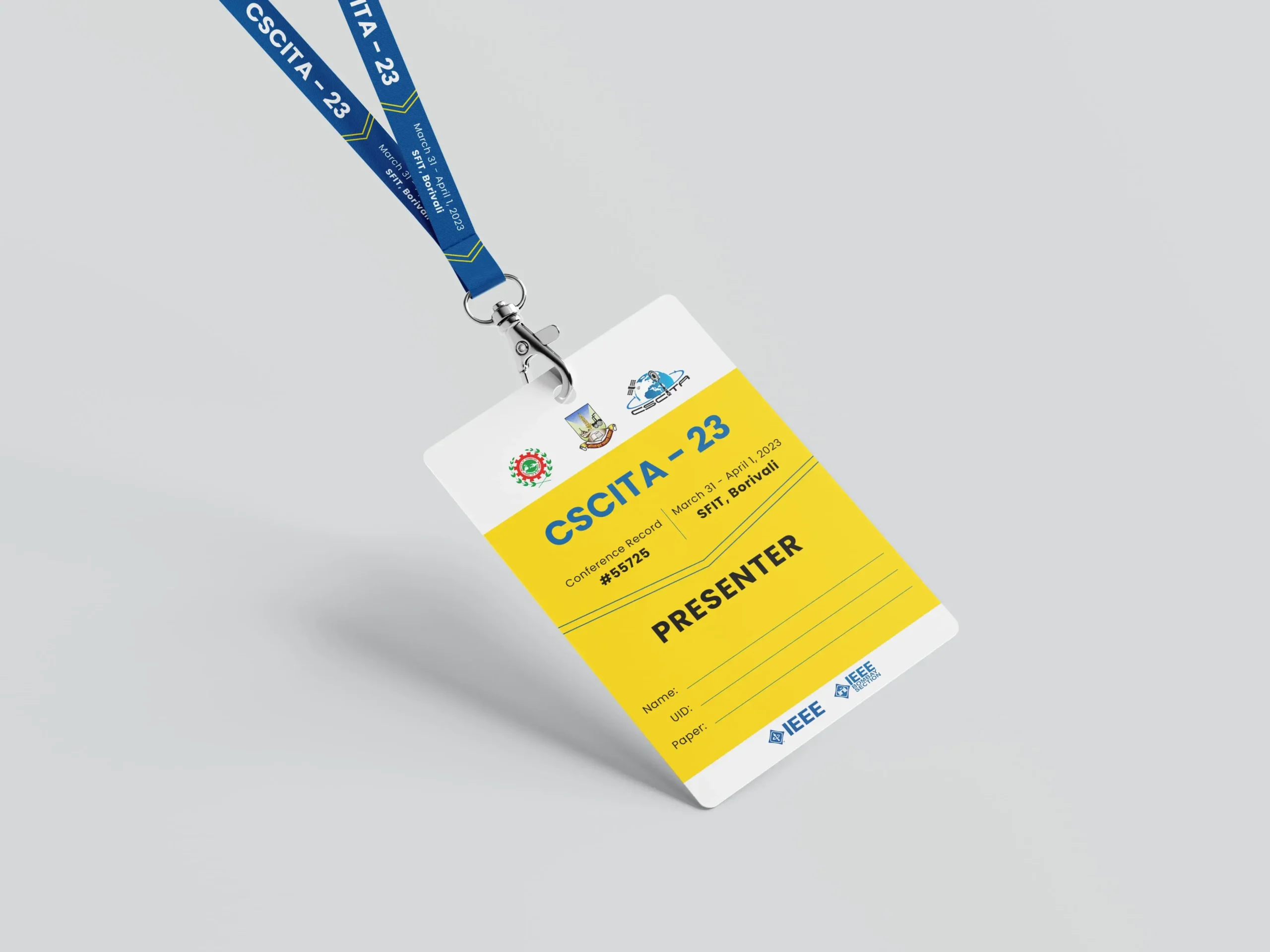 ID of CSCITA 2023, international conference showing importance of higher ed digital and experience design.