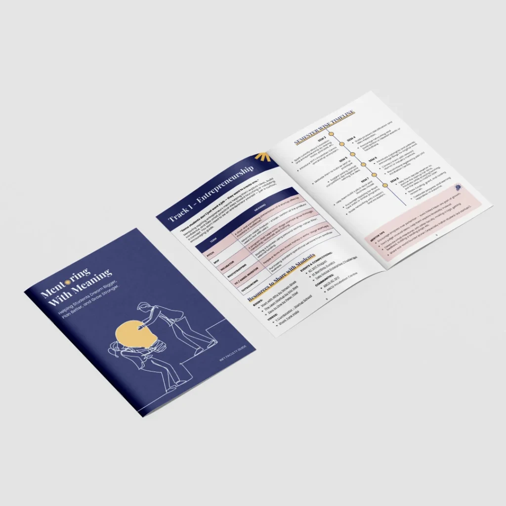 Mentorship guide made by EvolvEd.