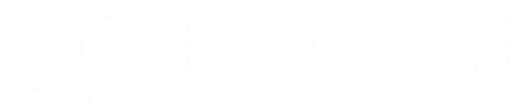 Logo of higher ed marketing agency, EvolvEd.